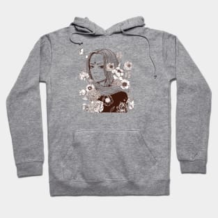 Floral Hair 4 Hoodie